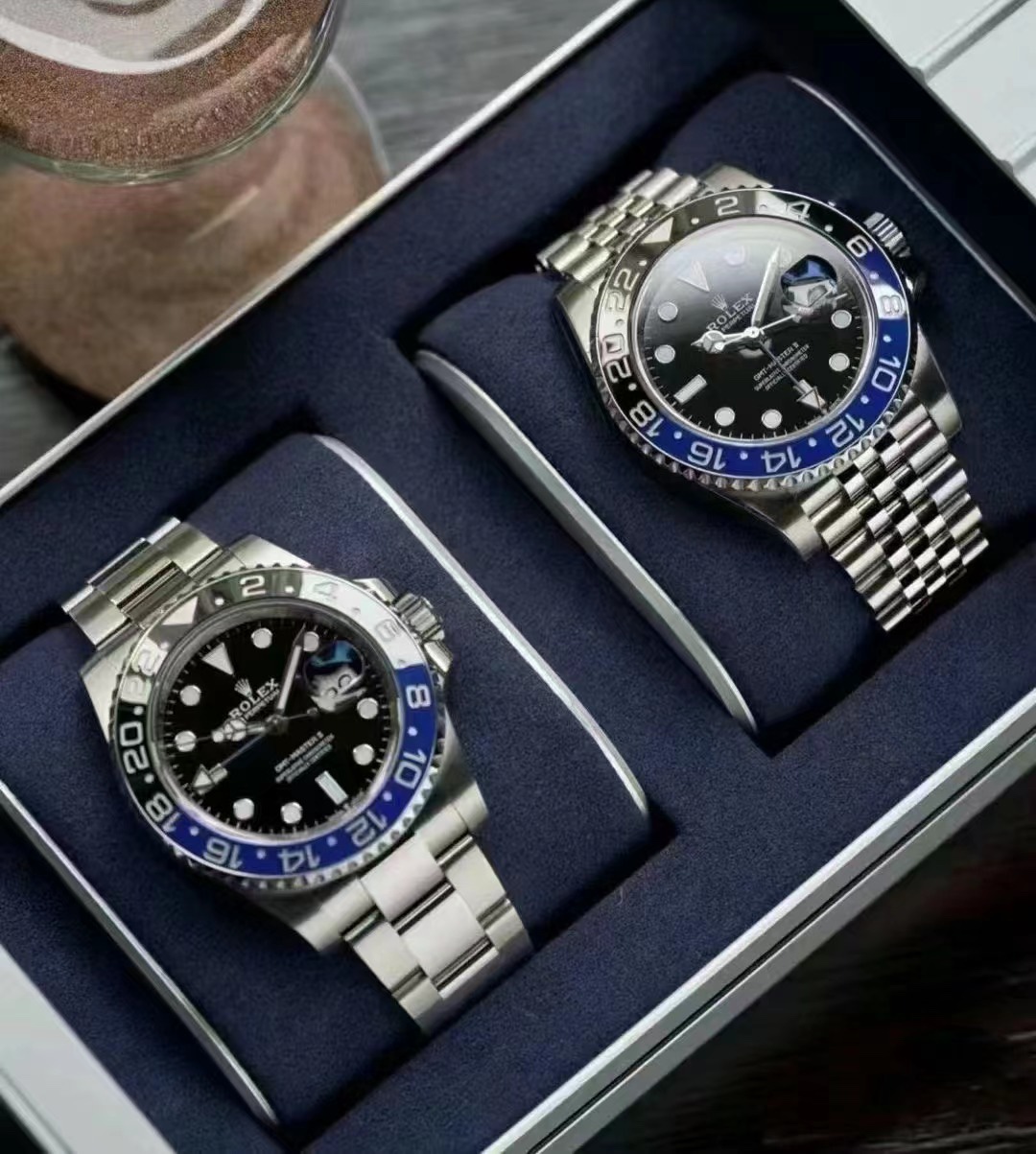 2836 movement: Blue: 1200
2836 movement: Red: 1850
GM FACTORY latest release, highest performance ratio, best match with the original Coke style, original ceramic custom one-piece ceramic bezel, Coke bezel mouth color matching, one-piece bezel, sky blue, 