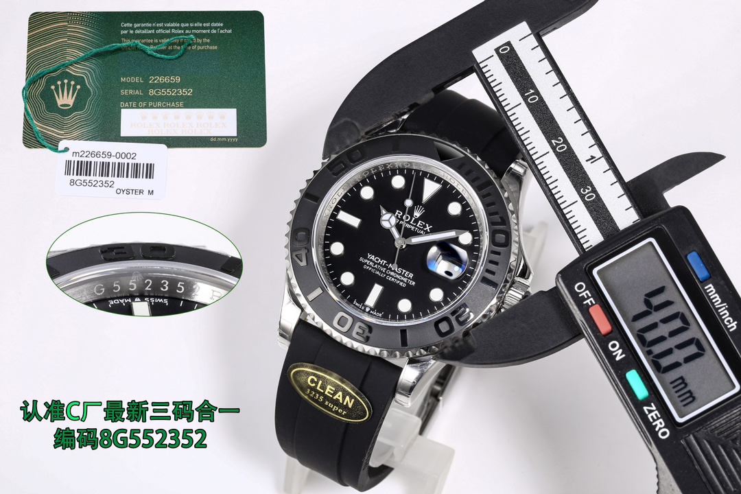 SJ 1850
Counterweight version, high-end custom version, new, strongest version, small quantity in stock! The most fashionable platinum custom high-end style, C factory, CLEAN latest launch 40mm, confirm the diameter 40mm, the latest version, suitable for 