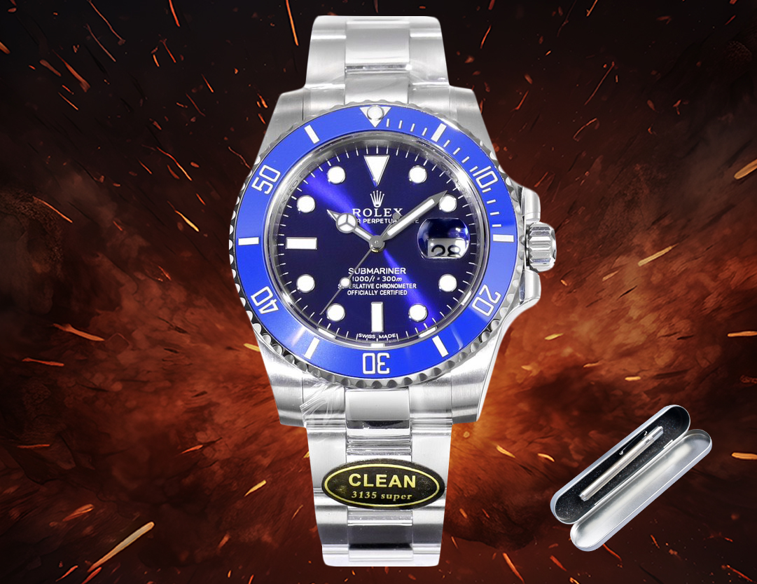 Produced by C factory clean 1300
Latest upgrade clean Factory /C factory delivery light absorbers. ROLEX ???B33 submariner Series 40mm 124060 submariner
1: Equipped with a 1:1 Super 3135 integrated movement, a no-grip movement, a decorated movement and it