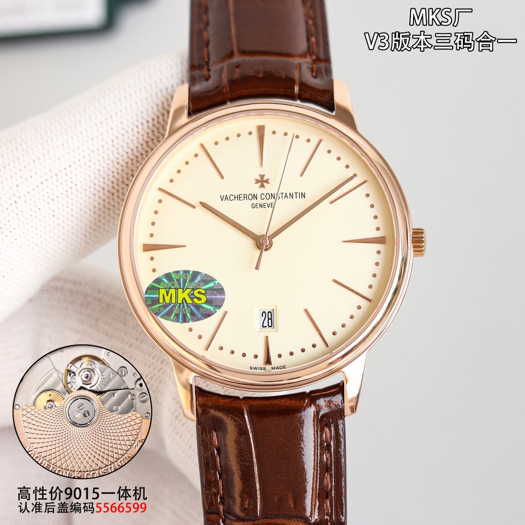 Uniform 900
Special offer version, the latest, the most fashionable style, the highest value ratio, the new Vacheron Constantin Inheritance 85180 watch unique V3 version, custom high-end three-in-one, one watch three-in-one, [Case] Size 40mmX9mm (matching