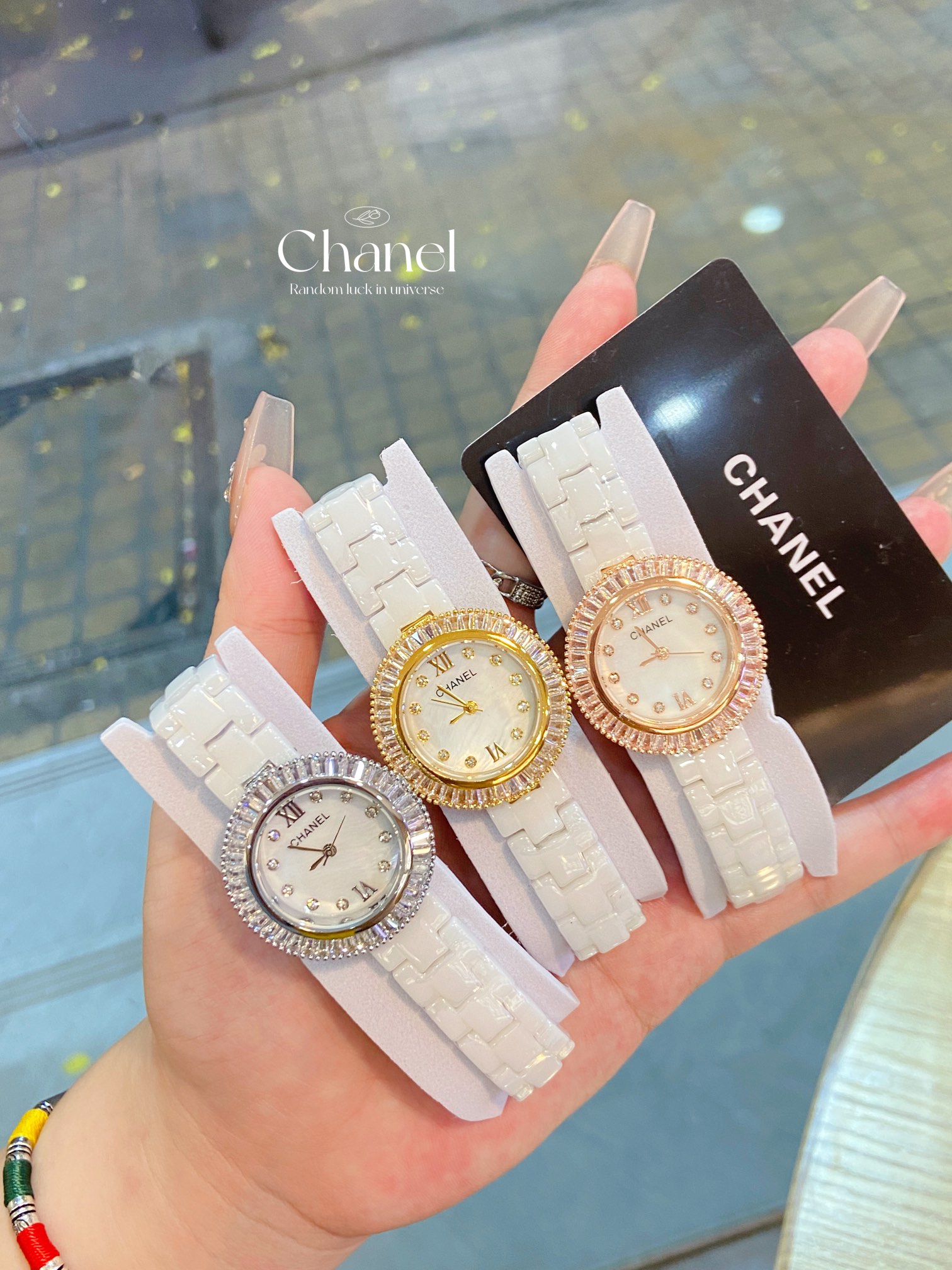 ??110 Ceramic CHANEL - Fine ladies' watch ?????? come together, simple and exquisite, exquisite quality, selling all over the city. With imported quartz movement, mineral ceramic strap size 32*10??