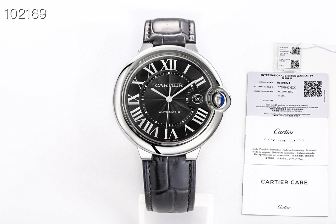 AF CARTIER BallonBleu H1
Big update and new introduction: One watch, one size, three sizes in one, no repetition
A variety of movement options, 2824,2892.9015 cover plate, 1847 movement (2023), a new steel strap strap quick-release head version, crafted w