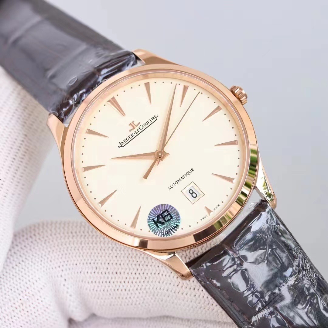 The top V6 version in the TW market - Jaeger-lecoultre JL Master Series JT5 - simple and genuine, achieving classic, understated elegance, preferred for business! The Jaeger-lecoultre Ultra Thin Master Q1238420 upgraded Ultra thin design men's watch makes