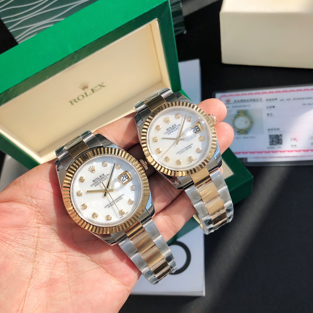Batch ??3500
ROLEX- Rolex Datejust! 41mm perfect size for men. 36mm for women. Genuine 18K bag of real gold, with GTC China's authoritative certification, 100% real gold verifiable and verifiable! The Rolex Datejust collection is a paragon of classic watc