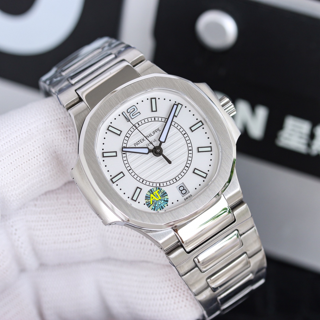 [2023 Superdivine Masterpiece Top Edition] Patek. The Patek Philippe sporty Elegance Nautilus women's watch PP7008 is here! Welcome to compare the details:
1 ? with custom 9015 modified Cal.324sc automatic movement, power reserve 45 hours, frequency 28,80