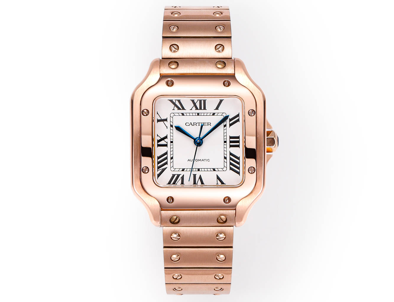 1350 diamonds +100
Cartier new Santos collection, couple watches! Authentic mold opening, a brilliant interpretation of the classic! Details:
1 ? [Case] Genuine mold, equipped with the best imported 316L material!
2 ??? Dial ?? Dial made from genuine mold