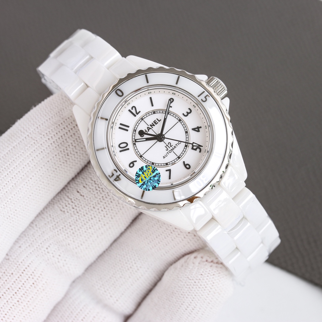 Uniform 1600
??Tw Super ceramic new product - Chanel J12 series 33mm watch! Goddess delight, masterpiece of the year!
"Latest Version Details"
1 ? The case size is the same as the original, with 33mm power!
2 ? Made of high-density tempered ceramic, light