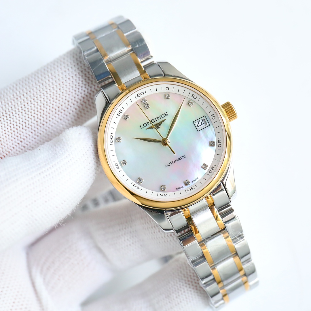 The LONGINES Master Women's Collection L2.357.4.87.0RZ1 exudes simplicity and elegance with composure! [Function in sync with the original], [case] The size of the watch is 34??9.2 Carefully developed with no detail overlooked, meticulously restoring the 