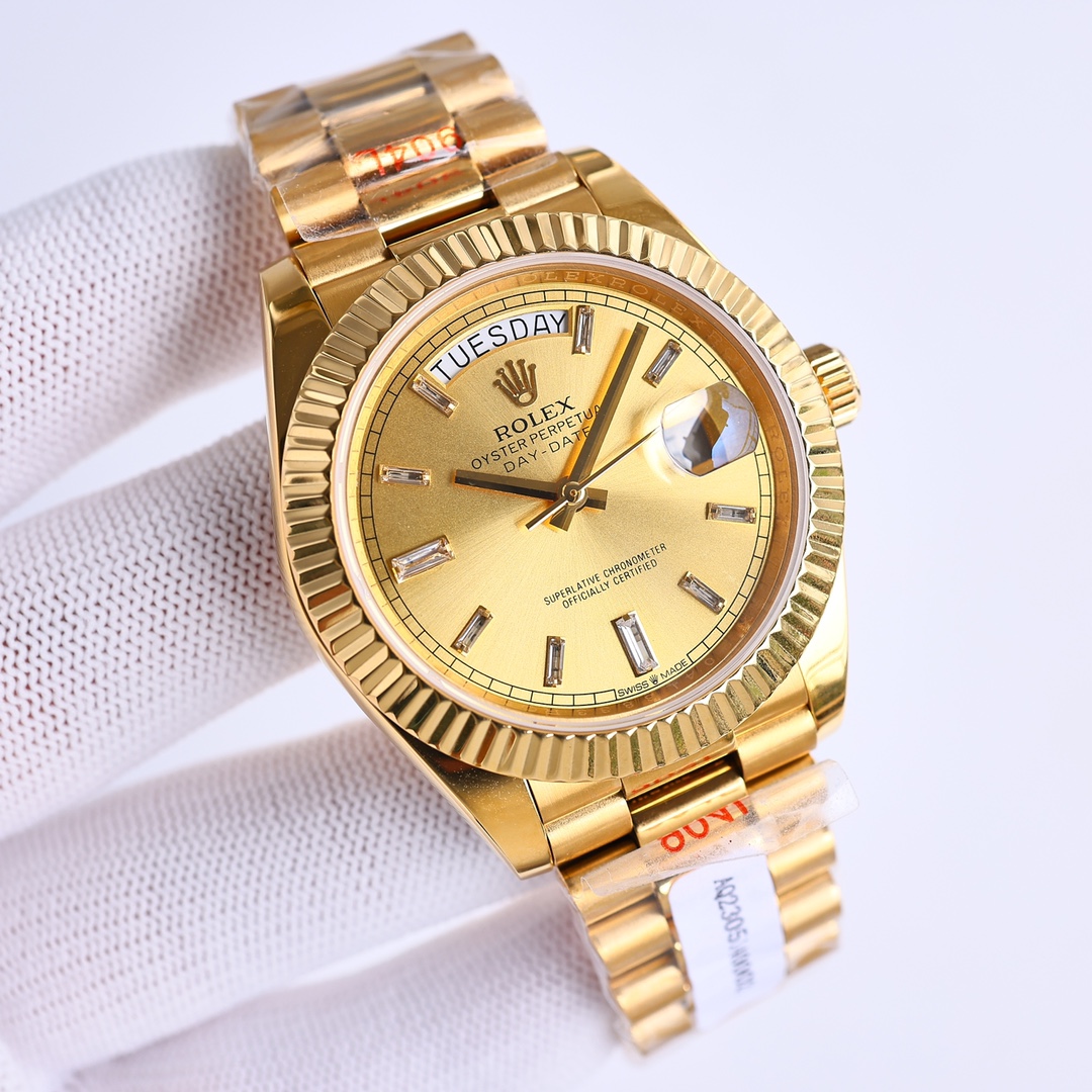 TC produces five with 1900 and three with 2000
TC ROLEX Datejust series ???RW1

1: Painstaking masterpiece UNVEUNVEs 18k gold exclusive production technology

2: Gold plating improves the common problem of white gold, rose gold and gold fading, making the