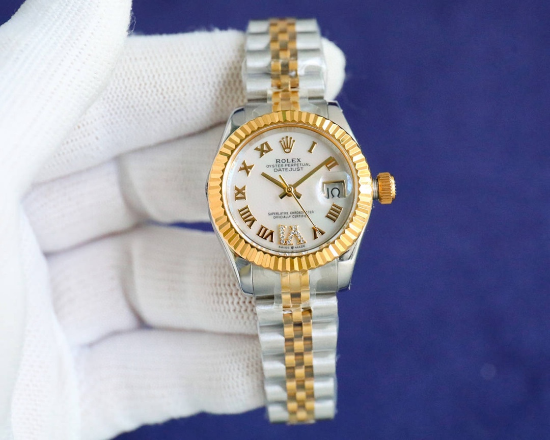 TW single-head Japanese camera White case 800 Gold case 850 2671 ?300
The latest ROLEX women's Datejust 28MM Datejust! ???EA1
1 ? The case diameter remains the same as the original 28MM, made of 316L stainless steel to forge the stainless steel watch case
