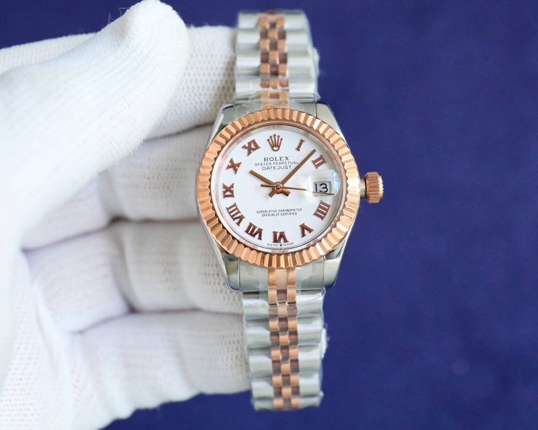 TW single-head Japanese camera White case 800 Gold case 850 2671 ?300
The latest ROLEX women's Datejust 28MM Datejust! ???EA1
1 ? The case diameter remains the same as the original 28MM, made of 316L stainless steel to forge the stainless steel watch case
