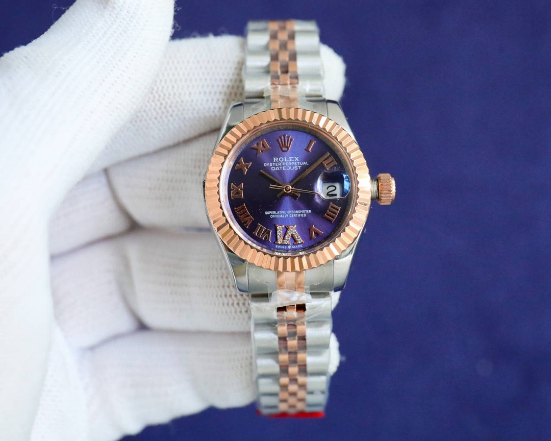 TW single-head Japanese camera White case 800 Gold case 850 2671 ?300
The latest ROLEX women's Datejust 28MM Datejust! ???EA1
1 ? The case diameter remains the same as the original 28MM, made of 316L stainless steel to forge the stainless steel watch case