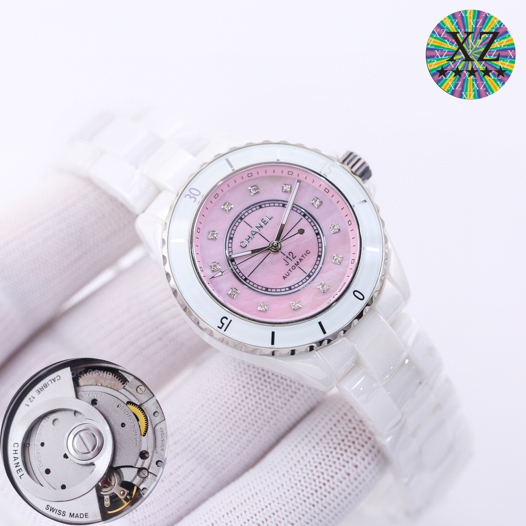 [Ring 1400 Diamond Ring 1500][Rose][Rose] Starting from the "heart"! The Chanel J12 "20th Anniversary" model, which brings the ultimate performance ratio, is equipped with a new Caliber 12.1 automatic integrated mechanical movement, which is the only orig