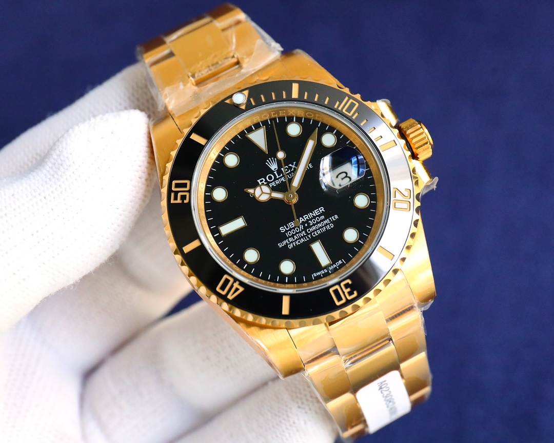 Once and for all, 2000 ROLEX Submariner series ??RW3
The non-market standard version, the real gold watch is here ? ?
Full gold cover 18K gold, thickness up to 5um, GTC China authoritative certification certificate, 100% real gold, online verifiable ? ? S