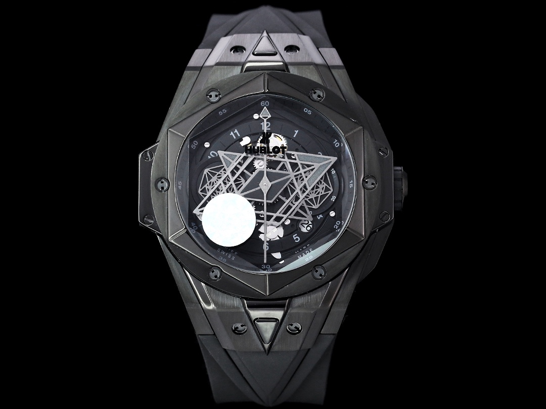As 1600. HBF FACTORY HUBLOT ??HUBLOT
The new Big Bang Sang Bleu II tattoo has once again collaborated with the renowned tattoo studio Sang Bleu to present a new tattoo ll watch ingeniously conceived with geometric shapes, perfectly embodying the brand's a