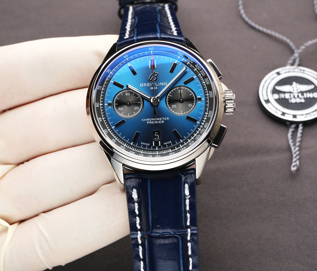 P:  1600.
The new BL Breitling B01 chronograph from Taiwan is of great significance to Breitling. Now, Breitling has once again used the name to introduce the new Premier collection, a perfect blend of functionality and style, showcasing quality, performa