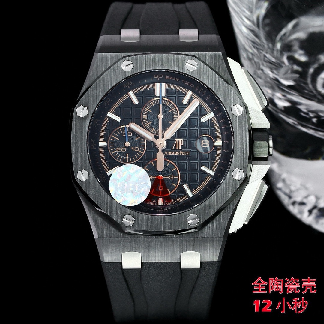 2300
???? HBF FACTORY all-ceramic case ?????? Audemars Piguet Royal Oak Offshore 26402 Series 44MM watch to kill all the versions on the market "The top piece eliminates the fake at first glance" ON the original basis dedicated to research and development