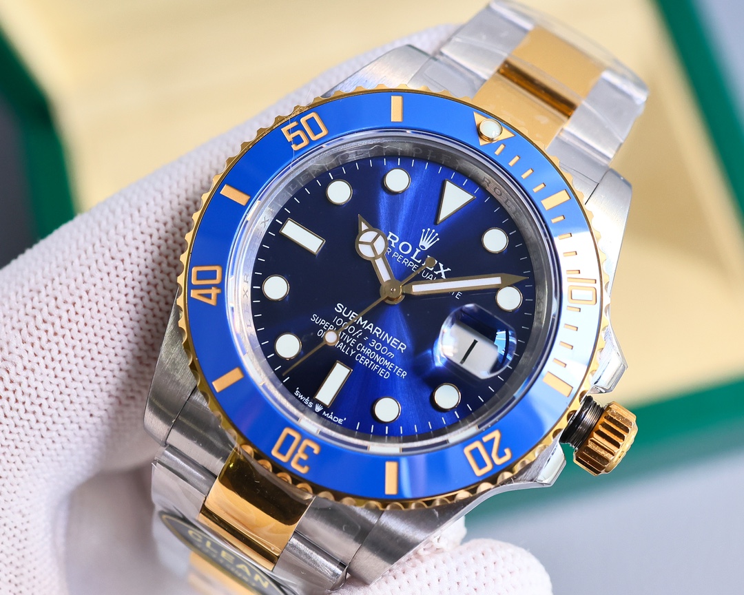 ??41mm 3235 Movement ??
??. C factory /clean, latest limited edition [High version] 2023 latest model, perfect match. The latest Rolex Submariner 6 with crown, more upscale, true 41mm size consistent with the original, smaller four-corner lugs, wider stra