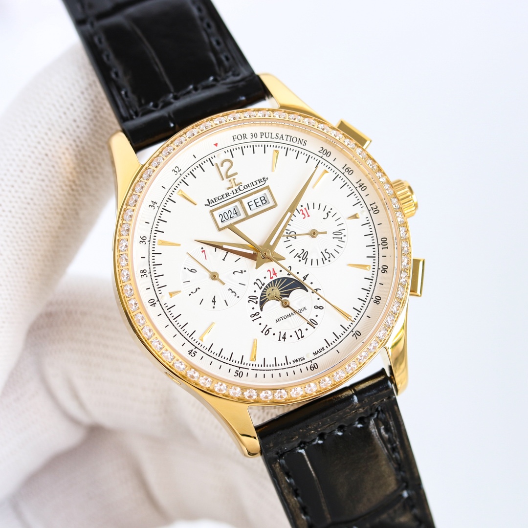 TW produced white case 1500 Gold case 1550
TW made the (Jaeger-lecoultre JL Master collection) watch at great expense. Thoughtful design, details: ???R55
1: TW team spent more than two years meticulously designing, sparing no money and effort, perfectly r