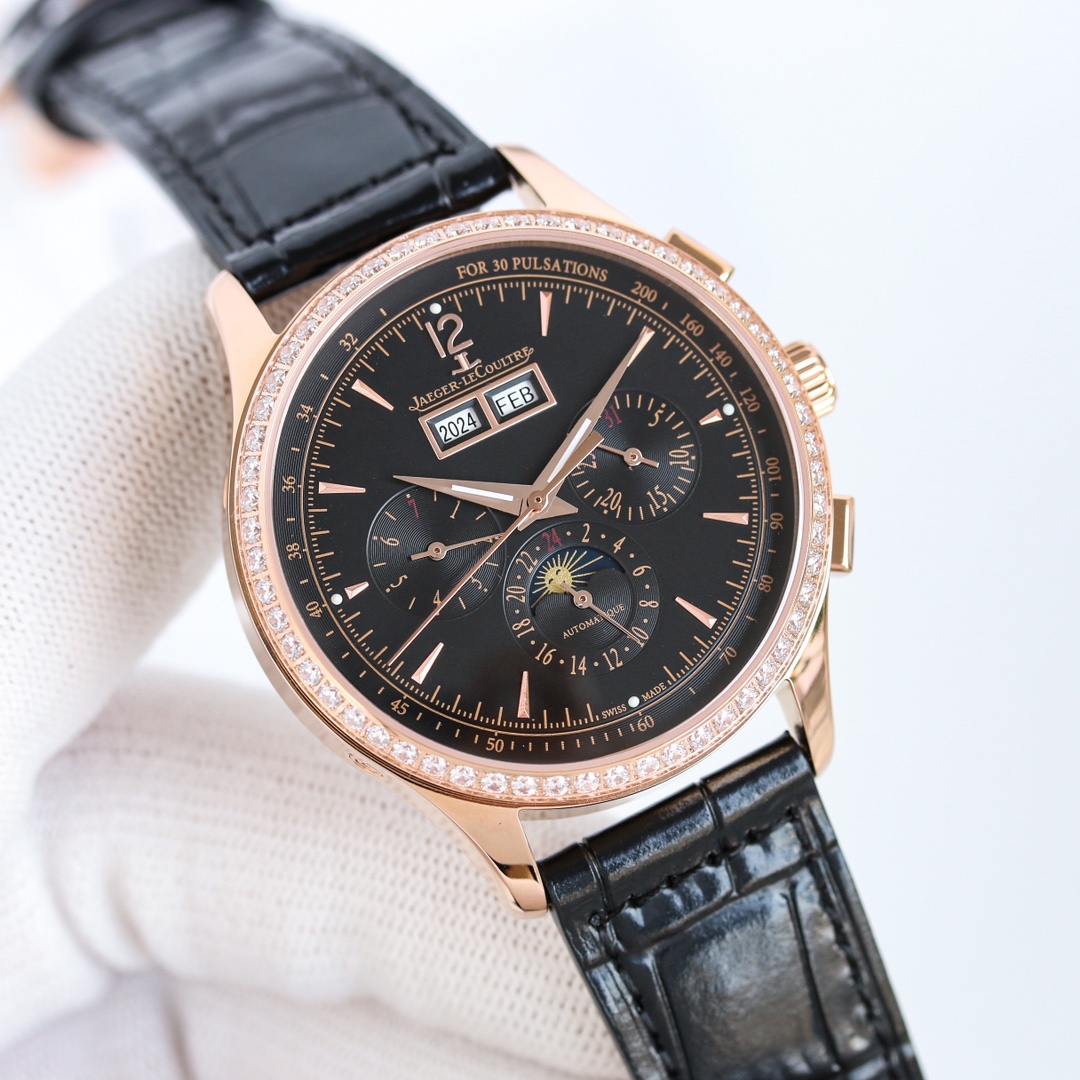 TW produced white case 1500 Gold case 1550
TW made the (Jaeger-lecoultre JL Master collection) watch at great expense. Thoughtful design, details: ???R55
1: TW team spent more than two years meticulously designing, sparing no money and effort, perfectly r