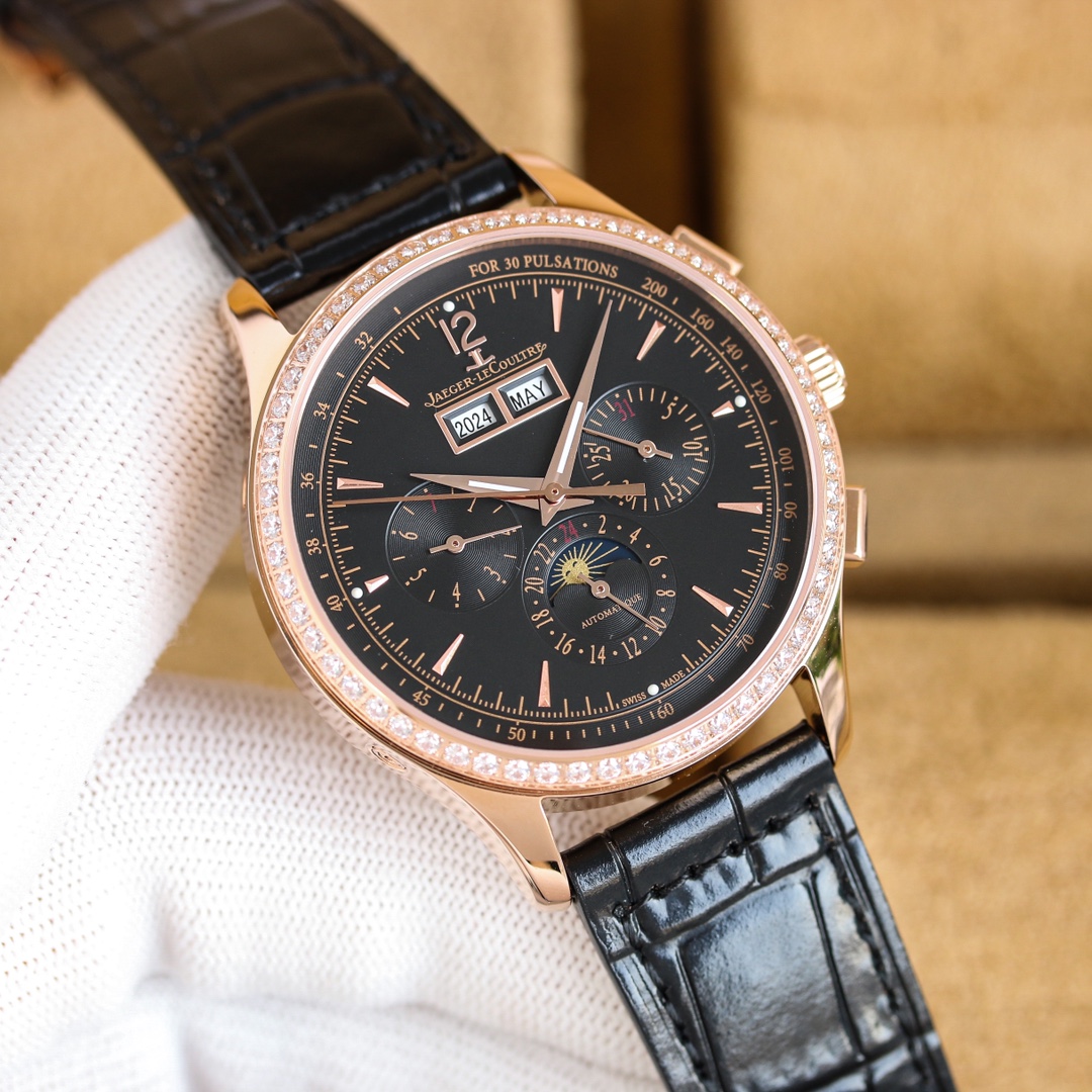 - White case 1500 gold 1550
[TW Factory] Heavily crafted (Jaeger-lecoultre Master collection) watches. Carefully crafted, in terms of details:
1: The TW team spent more than two years meticulously designing, sparing no money and effort, perfectly replicat