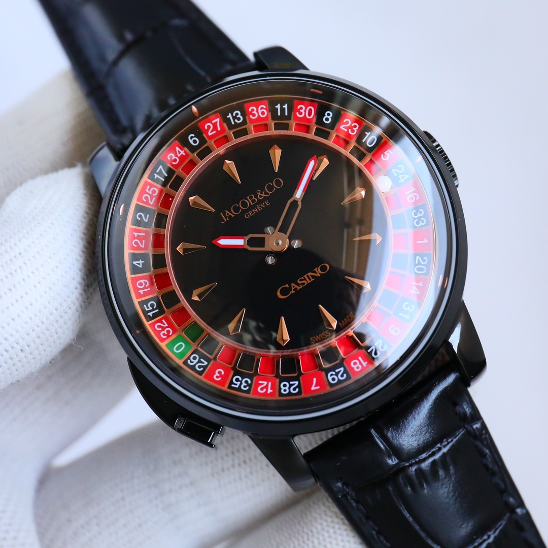 TW finished 1750 glossy finish 1850 Diamond finish
TW Factory Jacob & Co. Jaguar ???JR4 Macau New ??????? Casino Roulette wheel ?? Samba Dancer ???? Neymar the same
Casino Tourbillon? is a complex mechanical watch that combines the functions of a tourbill