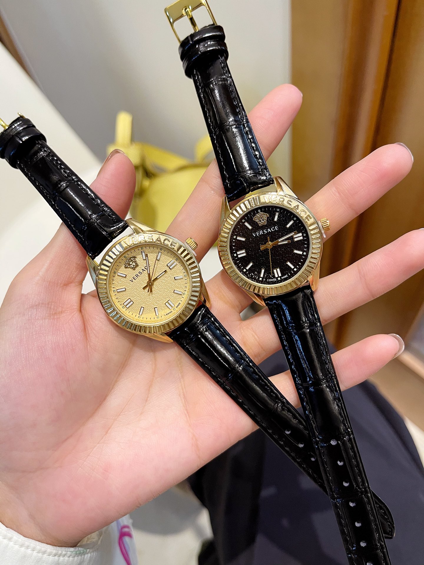 ???? 75 Versace, new, dial 34mm ~ ~