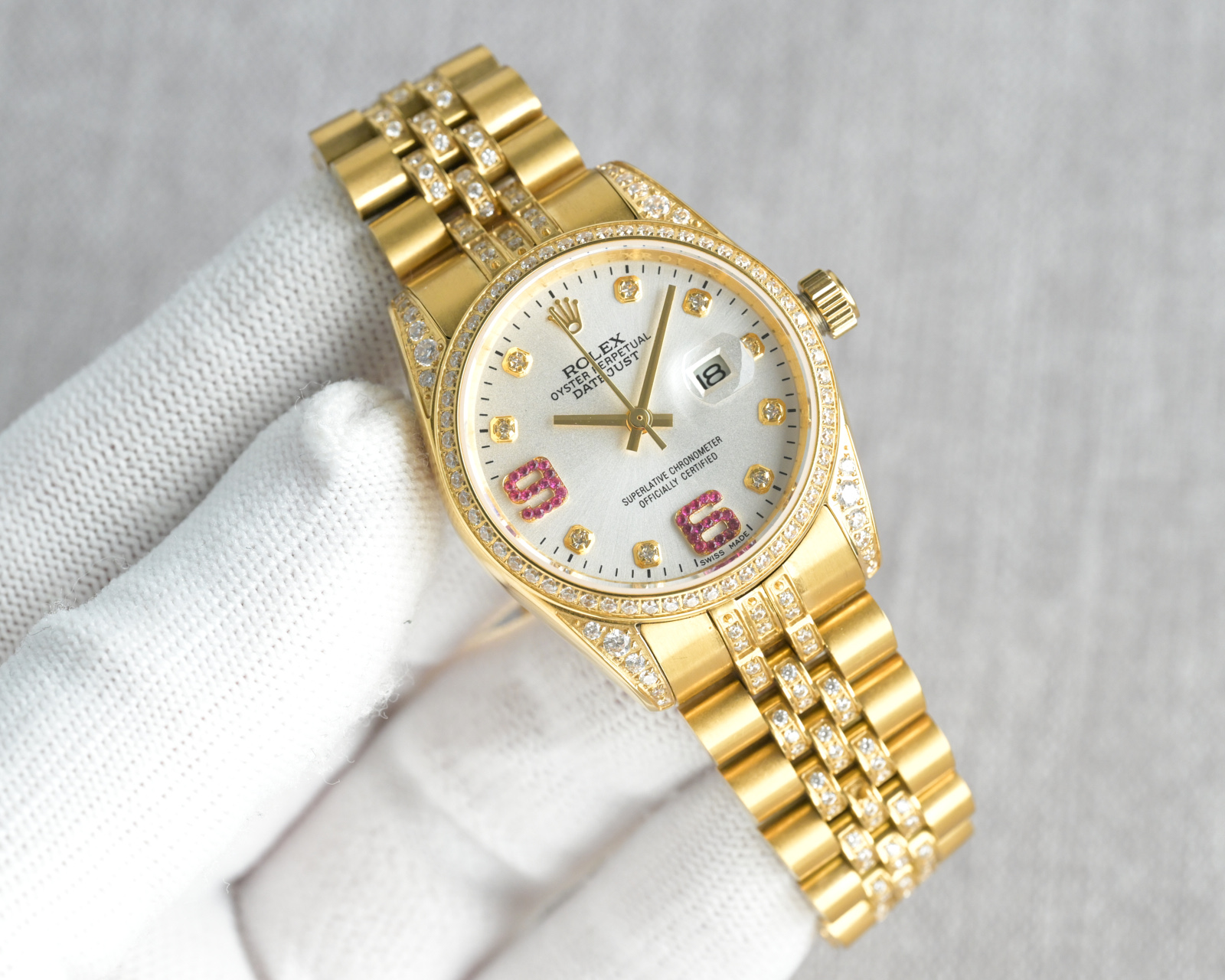 TW produced white steel band 950, gold steel band 1000
TW Factory 2025 Rolex 31mm Datejust collection ???RR1 ladies' watch gracefully launched
?? : The women's Datejust is forged from 904L stainless steel, with a case that is highly resistant to corrosion