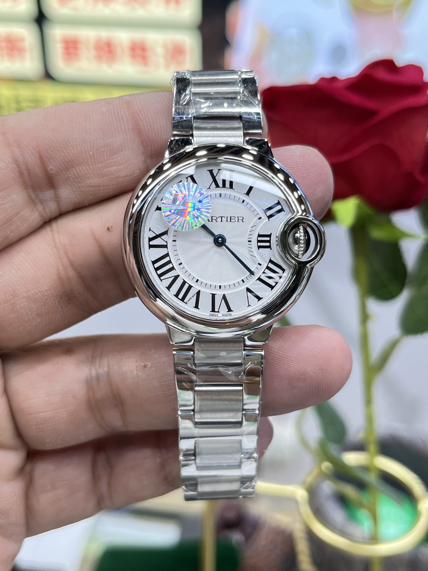 AF Ballon Bleu 33 Quartz Balloon/Swiss quartz
