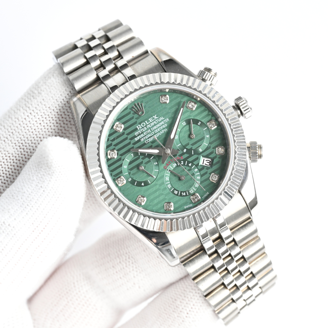 TW production white case 1550 Gold case 1600
TW Factory Classic Log Series - multi-functional watch
Rolex ???RP6 Complex six-hand Men's watch [heart] bestseller [heart] Multi-functional watch.
1 ? with original imported 9100 day-month moon phase kinetic f