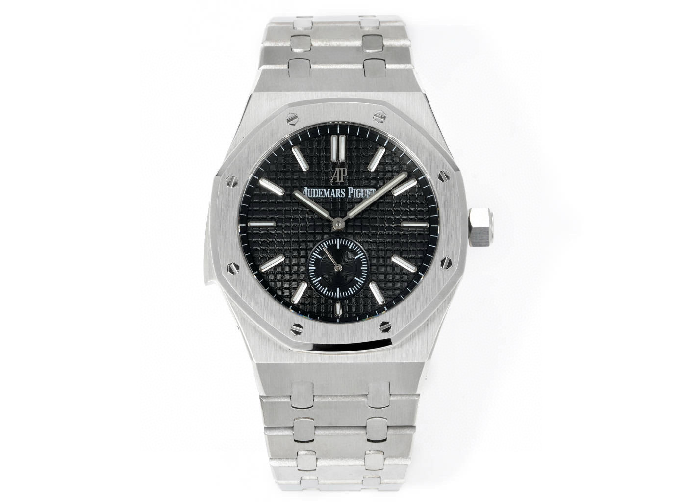 ??BoBo new AP Audemars Piguet Royal Oak 26591IP collection for men
Amazing launch: Back cover with an upgraded transparent case back, with an upgraded 2953 movement,
Reaching the peak of steel watches - a powerful performance of defending the "steel" king