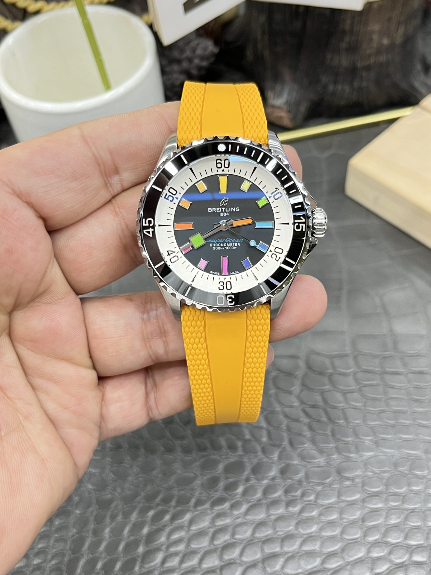 BLS Breitling Super Ocean Collection /42mm/ Seagull 2824 Automatic mechanical