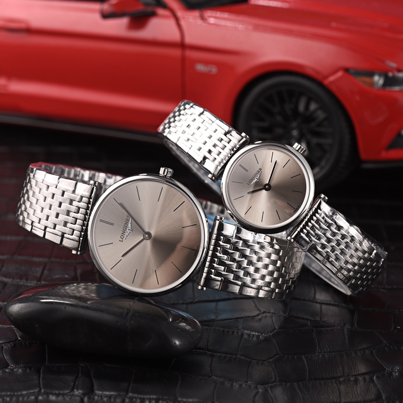 ??200 gold +20 JH version - original Longines Jia LAN series ? ? From JH factory ?? In pursuit of original quality, with top-of-the-line imported Swiss quartz movement, ultra-thin couple watches, natural mother-of-pearl dial, 316L stainless steel case, to