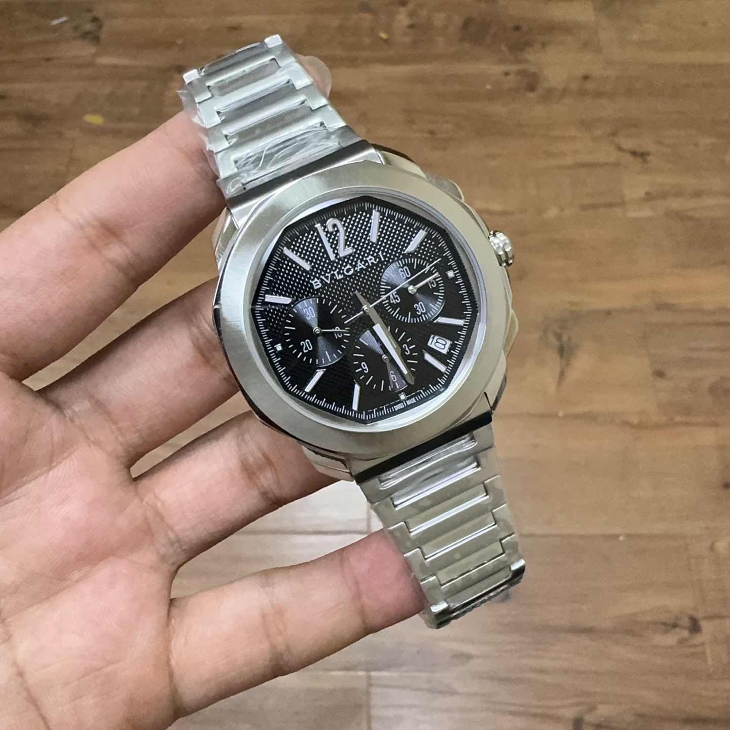 ??BVLGARI ??OCTO Roma Chronograph series ?? with Japanese imported VK chronograph seconds movement ?? combining Italian aesthetics, exquisite watchmaking skills and bold design, redefining the octagonal shape with style, giving the octagonal watch more re