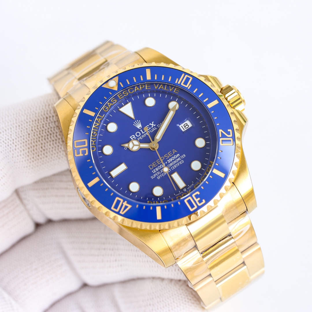C ROLEX Submariner series ??UK1 Super all-gold Submariner new Rolex SEA - DWELLER Submariner 44MM, Submariner SEA with super 904L material, ?? with stable 2836/3235 integrated movement, craftsmanship masterpiece reinterpreting classic welcome all watch en