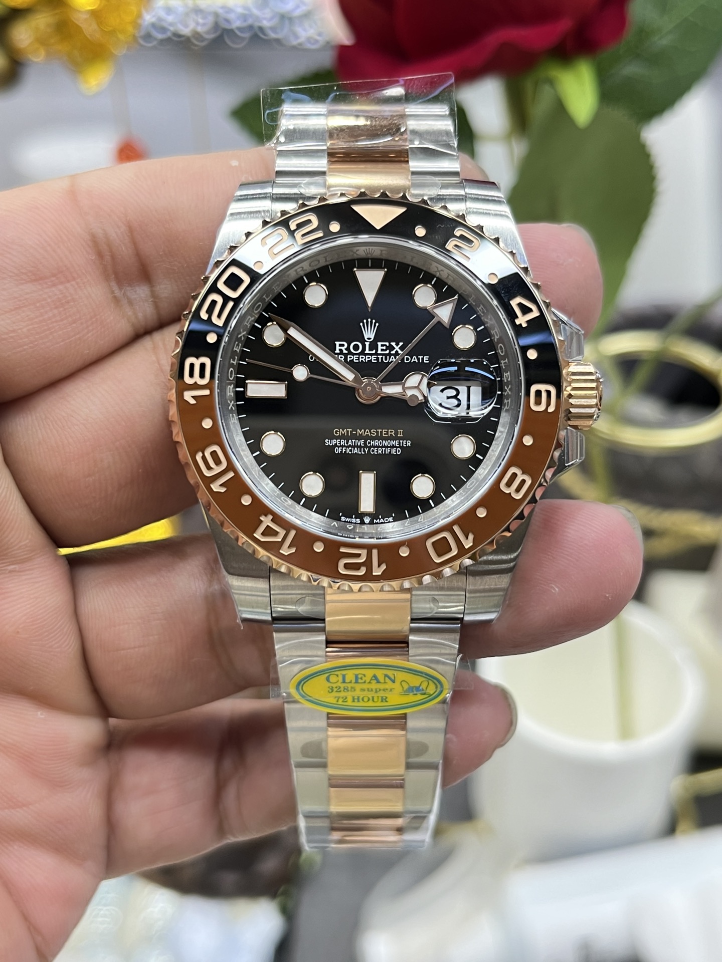 c rose gold sachet ring /3285