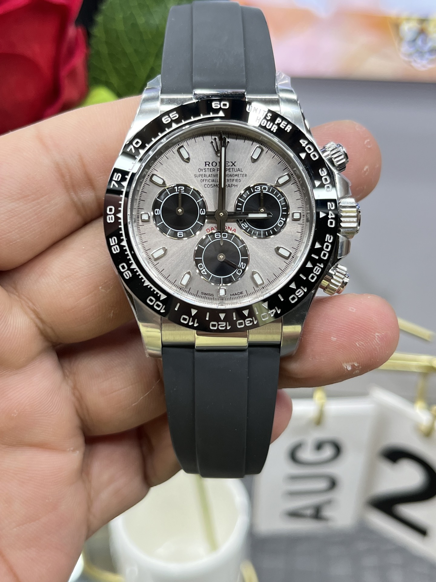 C Rolex Greider /4130 movement