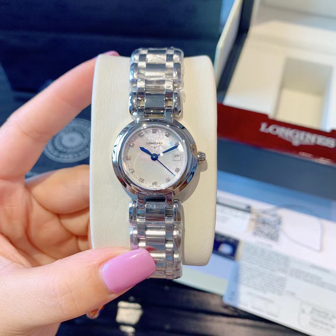 ??220 LONGINES - [LongINES] Lin Zhiling endorsing Longines Heart Moon collection original imported quartz movement size 26.5mm Accurate and durable, double sapphire crystal glass, 316L stainless steel case, top-notch craftsmanship, 1:1 reproduction of the