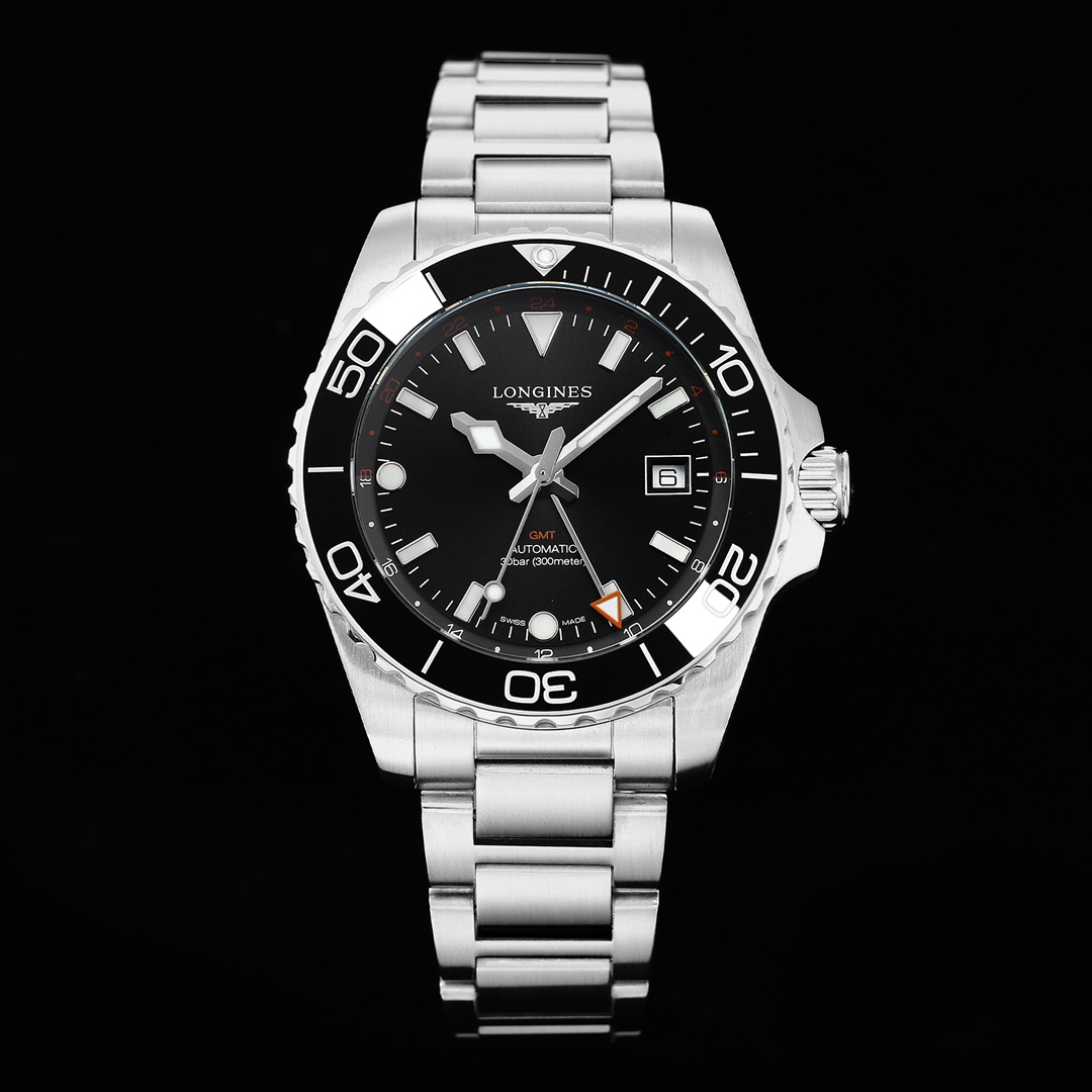 ETC new release! A perfect replica of the original mold!
LONGINES ??LG3 New Conquest Diver GMT watch (41mm)
Dual time zone synchronization display with GMT function
Create a comfortable wearing experience, blend vintage design with innovative technology, 