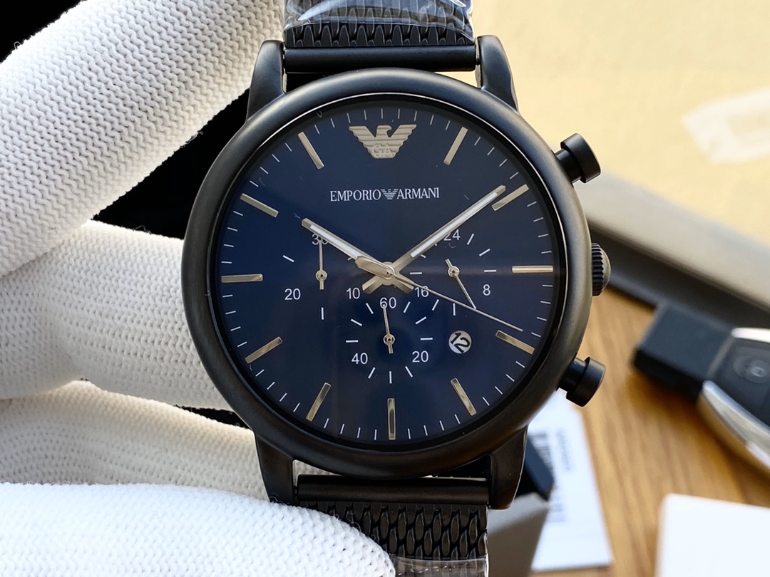 ?? 220
Armani -ARNAMI?? not comparable to the market average!! Original item quality counter in stock ?? Genuine model number: AR1979?? Armani (exceptional quality exquisite work) latest creation ?? High cost-performance ?? (Real man) Exquisite men 's wat