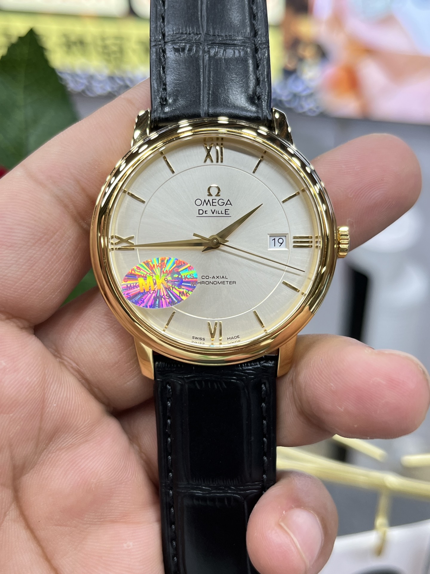 MKS factory Omega de Ville series, 9015 movement