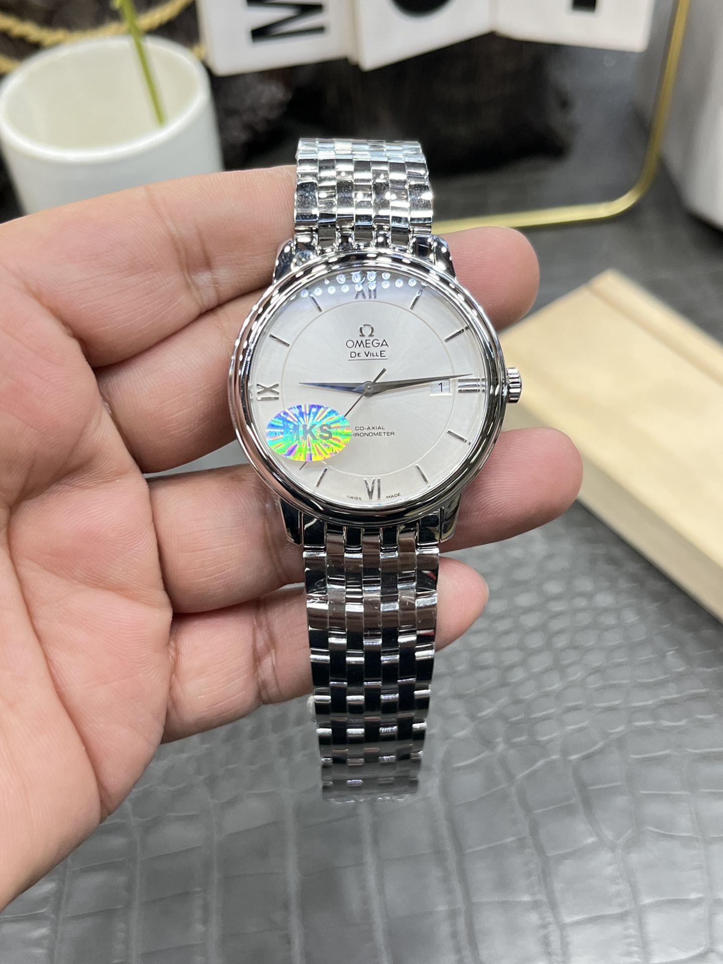 MKS Omega de Ville /39.5mm*9.5mm/ Japanese Citizen 9015 Fully automatic