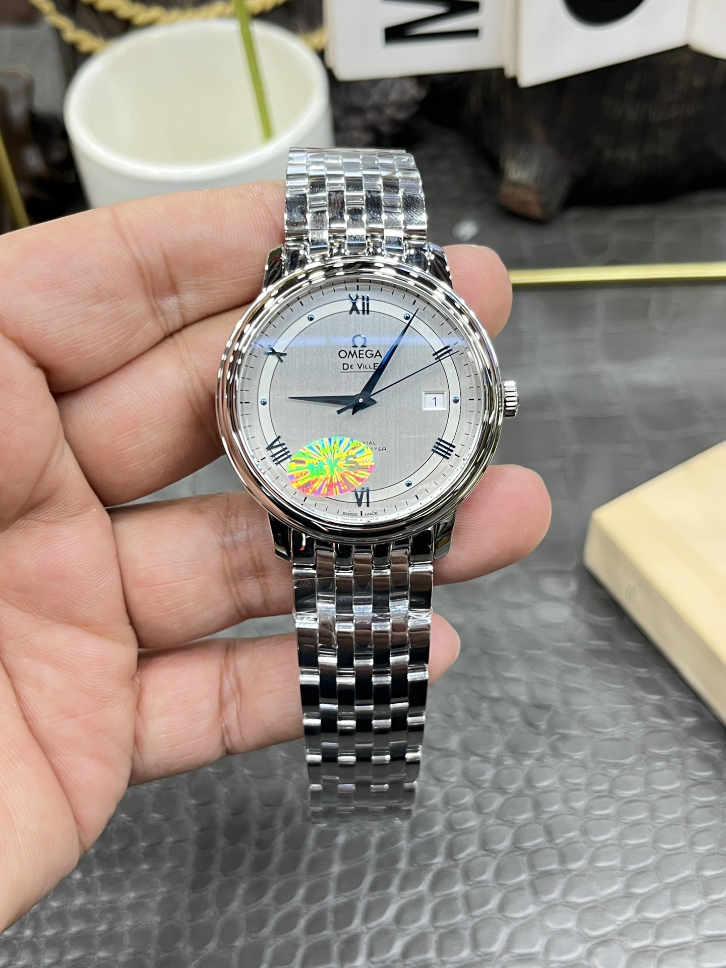 MKS Omega Orbital Butterfly /39.5mm*9.5mm/ Citizen 9015 automatic, Japan