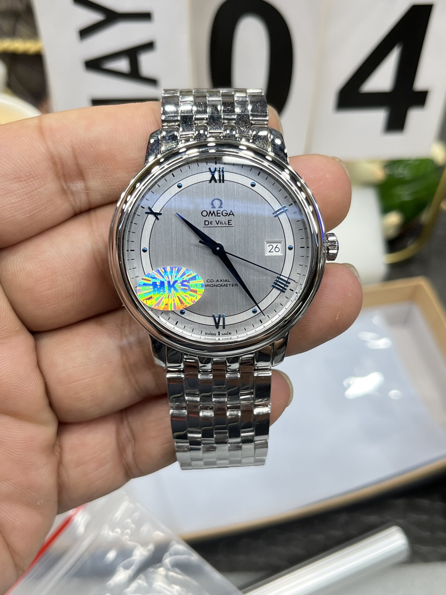 mks Omega Track Butterfly /39.5mm*9.5mm/ Citizen 9015 Full Automatic