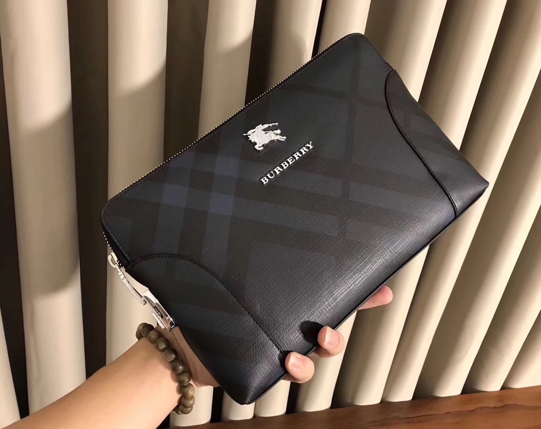 P180, top goods 2023 latest style men's hand-held bag, hot new style shipping pull (real photo, no added effect) Top imported top-grain cowhide with pvC, ultra-high definition leather texture top hardware, super smooth zipper, top oil edge super smooth, t