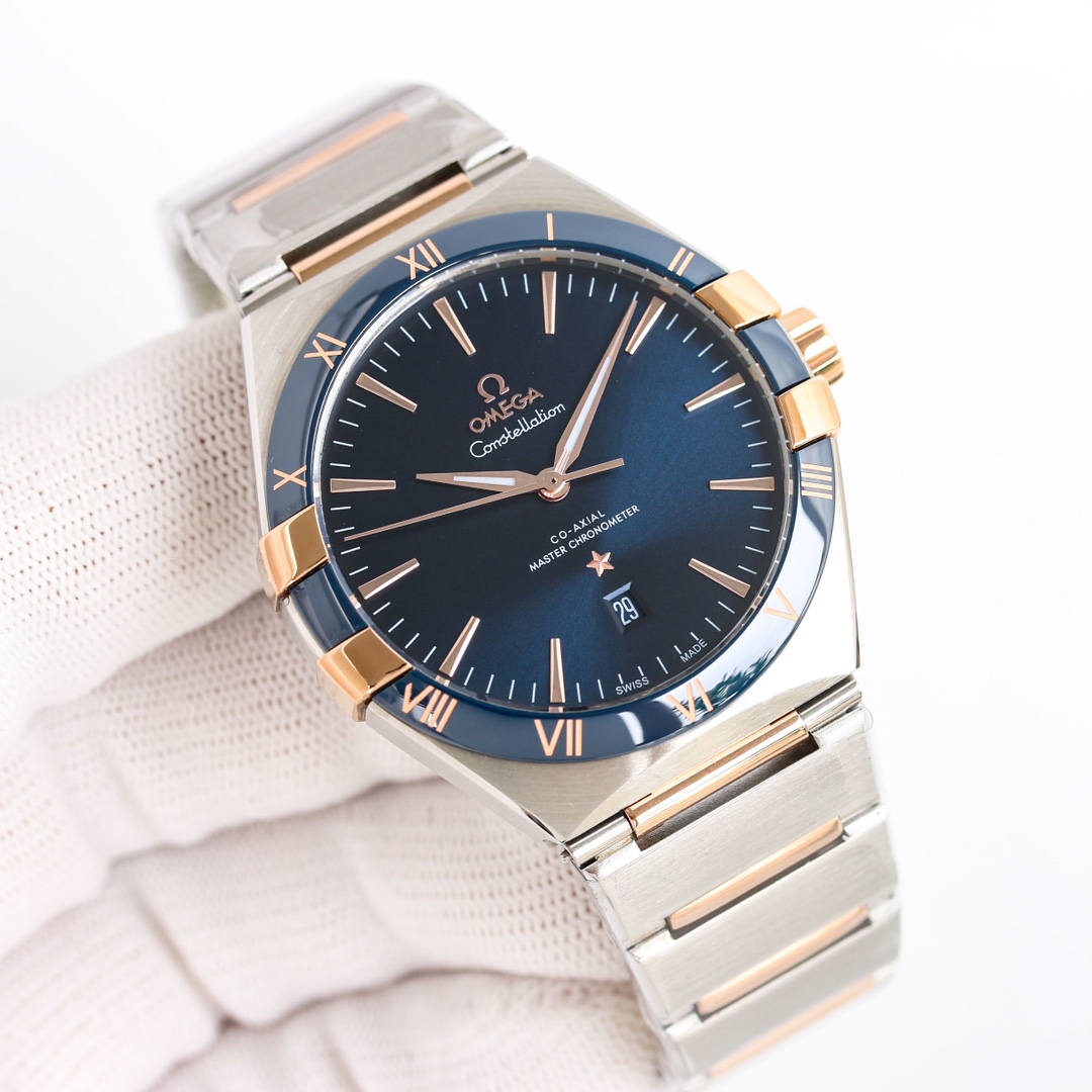 SJ production 1400
GR OMEGA Constellation 5 ??GR3 men mechanical watch, new original size 41mm! New imported automatic mechanical movement refilled, custom 8900 movement original design. Five yards in one
[Movement] Original imported mechanical movement, 