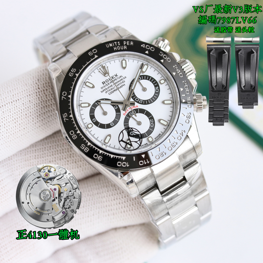 SJ 1850??
ROLEX Daytona series ?? MK1 year old Special OFFER ??, tape included, head included, steel strap style, tape style interchangeable, perfect design, quality guaranteed! VS New DDONG 4130 Green Gold DI ~ 40mm ~ Cal. Regular 4130 integrated machine
