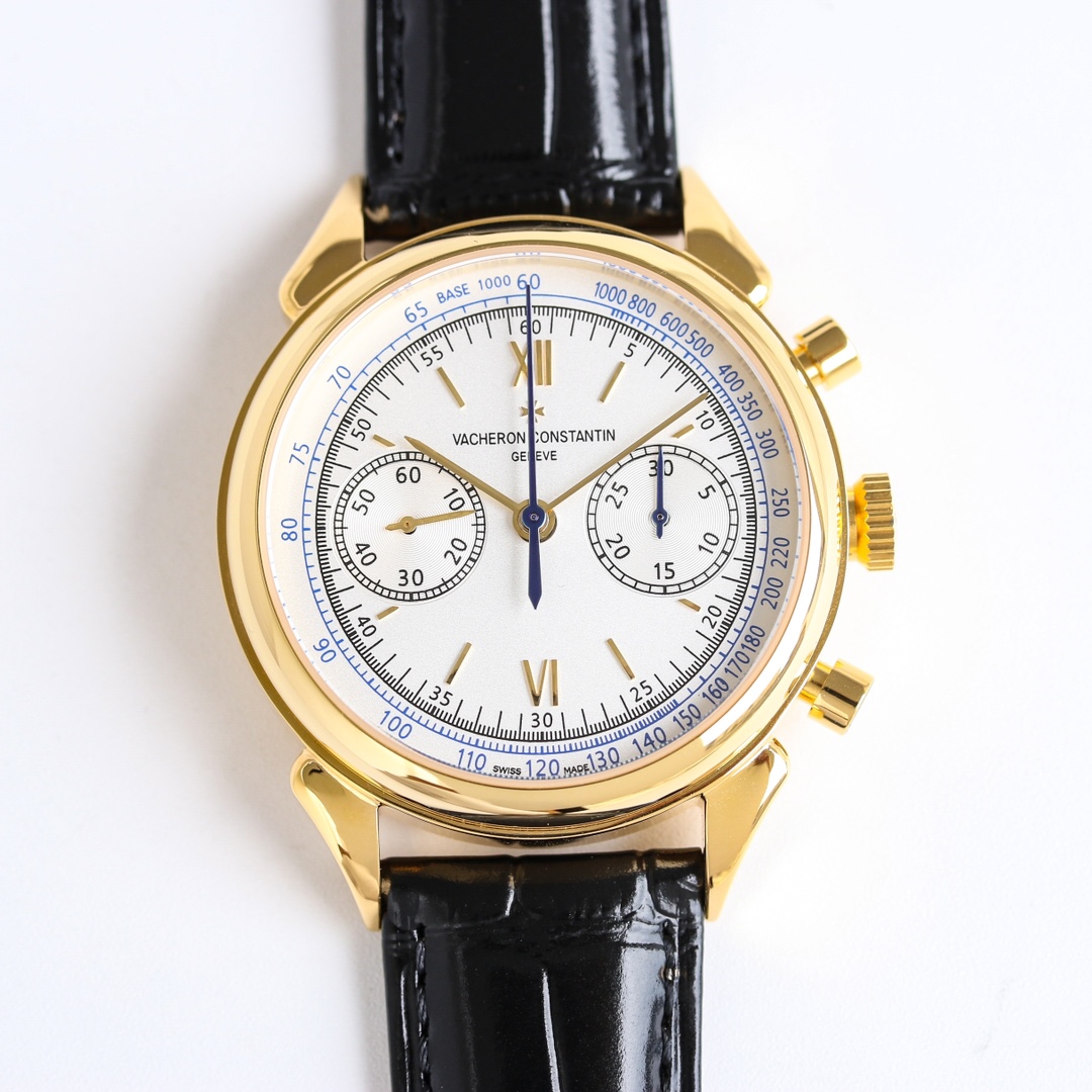 SJ white case 1400 gold case 1450
Vacheron Constantin VC ??MK2 new generation "horn ear" 1955 collection makes a grand debut!
The latest Vacheron Constantin chronograph, one of the world's most famous watch brands, will be launched at the Hong Kong Watch 