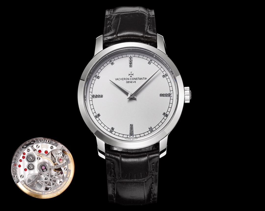 From TW: White case 1200, gold case 1250
Vacheron Constantin VC Heritage Collection men 's watch ???MO1 1? This watch is equipped with 1120 movement automatic mechanical timekeeping accuracy Power reserve 40 hours Water resistance 30 m 2? The dial continu
