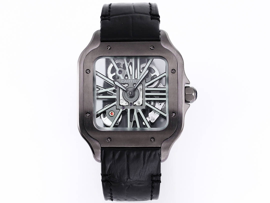 ??TW First to create the strongest 1:1 top replica ?? Cartier Santos skeleton collection
The parameters are in sync with the original
Diameter: 39.8mm Movement: Swiss Ronda 4S20 modified mechanical movement
Case thickness: 9.08 mm
Dial color: Skeletonized